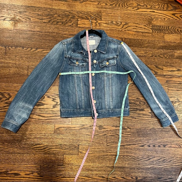 JCREW Denim Button Down Jean Jacket Size S - Picture 3 of 10